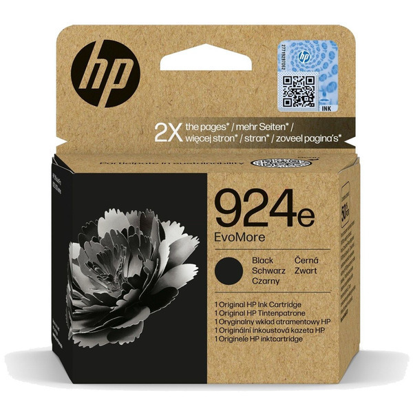 HP 4K0V0NE 924E Tinte Black