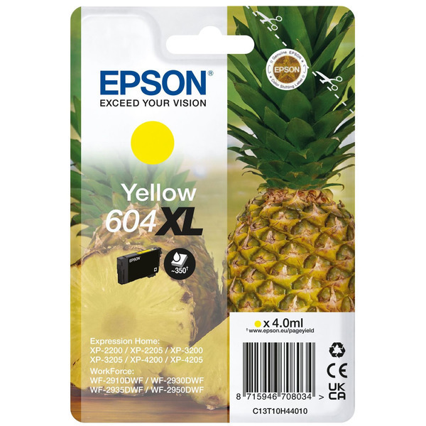 Epson C 13 T 10H44010 604XL Tinte Yellow