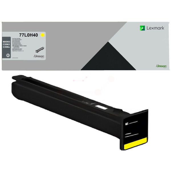 Lexmark 77L0H40 Toner Yellow