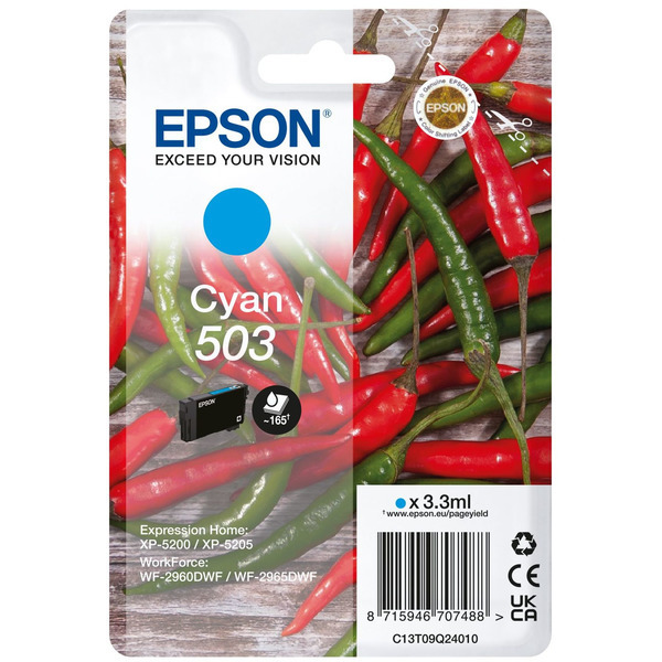 Epson C 13 T 09Q24010 503 Tinte Cyan