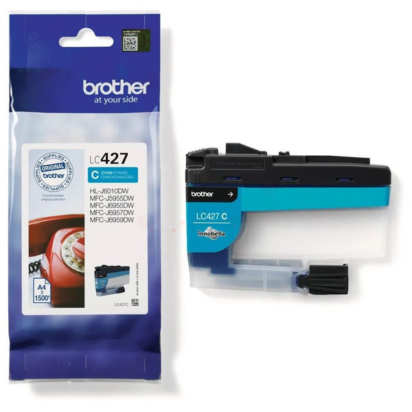 Brother LC-427 C Tinte Cyan