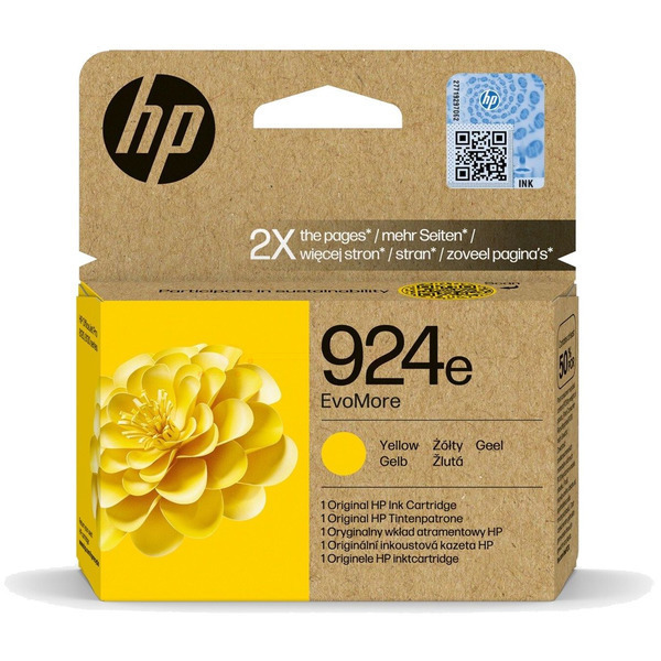HP 4K0U9NE 924E Tinte Yellow