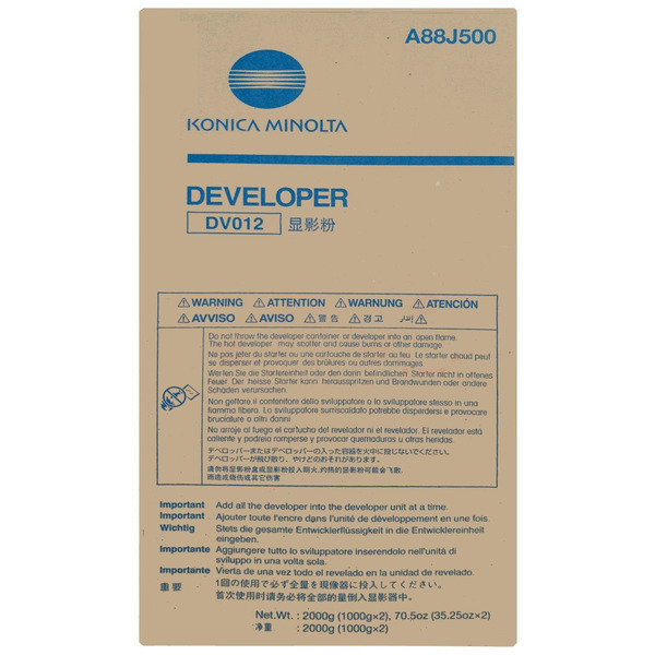 Konica Minolta A88J500 DV-012 Entwicklereinheit Black VE 2