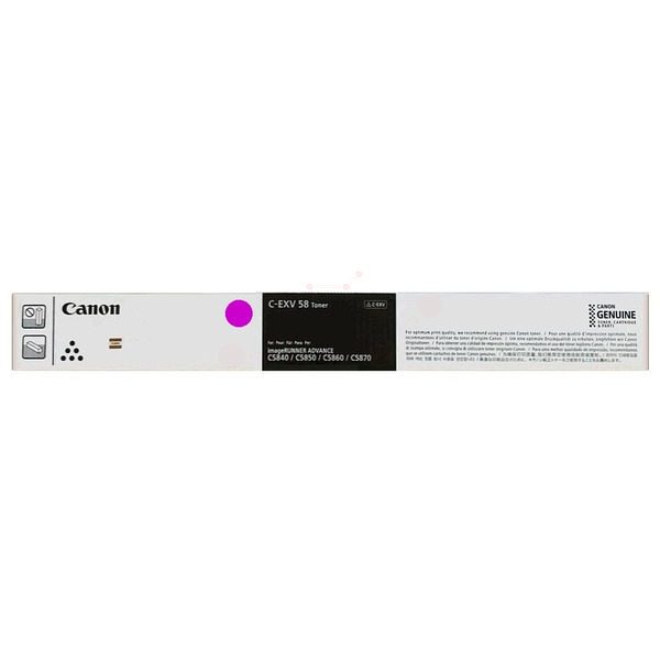 Canon 3765 C 002 C-EXV 58 M Toner Magenta