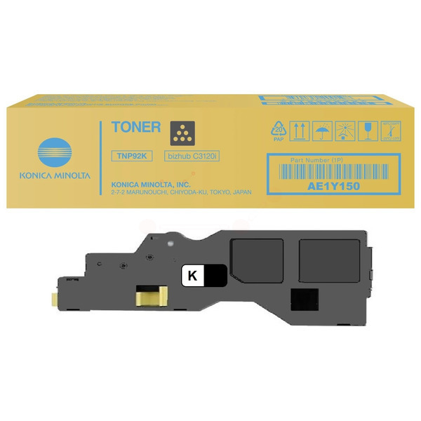 Konica Minolta AE1Y150 TNP-92 K Toner Black
