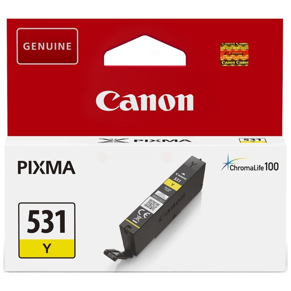 Canon 6121 C 001 CLI-531 Y Tinte Yellow
