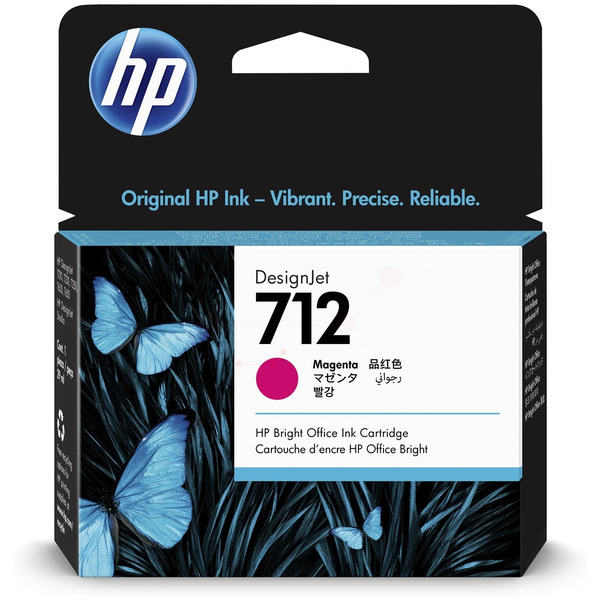 HP 3ED68A 712 Tinte Magenta