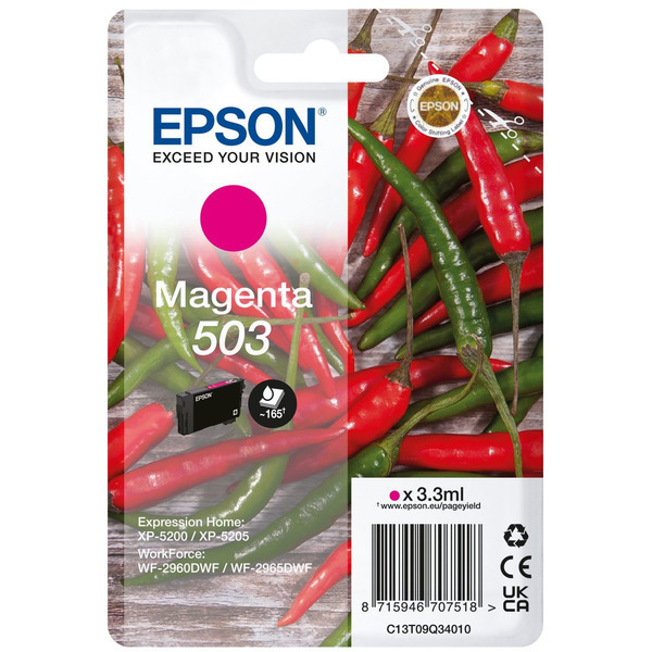 Epson C 13 T 09Q34010 503 Tinte Magenta