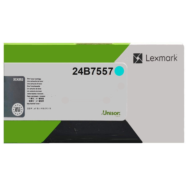 Lexmark 24 B 7557 Toner Cyan
