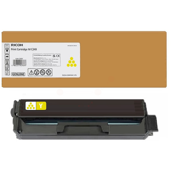 Ricoh 408454 Toner Yellow