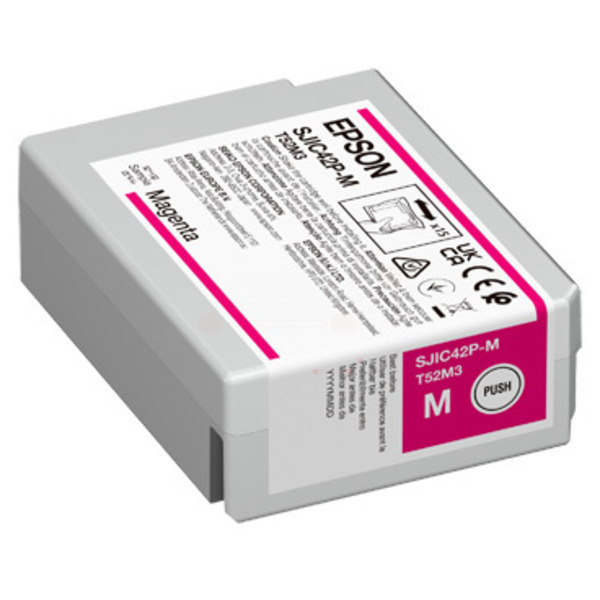 Epson C 13 T 52M340 SJIC-42-P-M Tinte Magenta