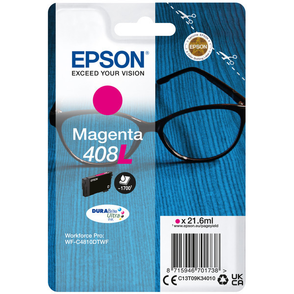 Epson C 13 T 09K34010 408L Tinte Magenta
