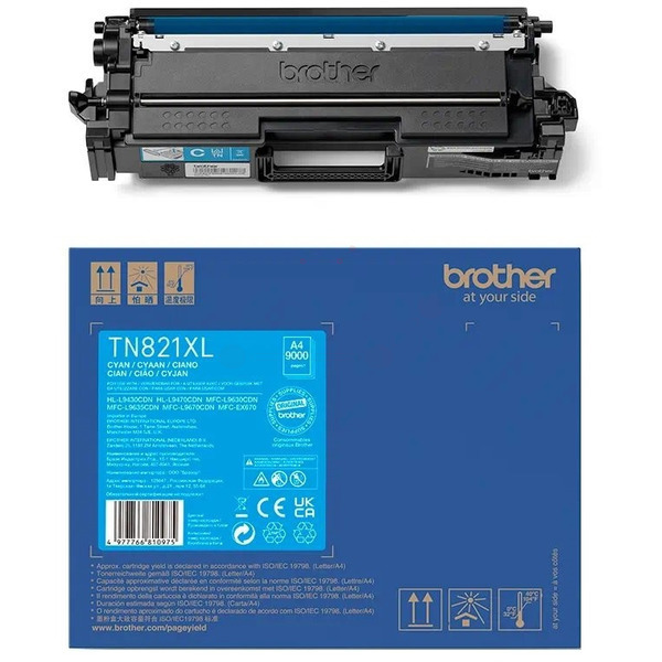 Brother TN-821 XL C Toner Cyan
