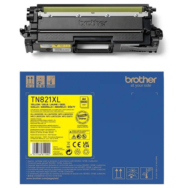 Brother TN-821 XL Y Toner Yellow