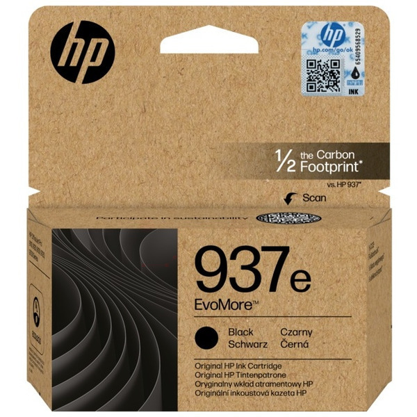 HP 4S6W9NE 937E Tinte Black