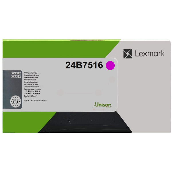 Lexmark 24 B 7516 Toner Magenta