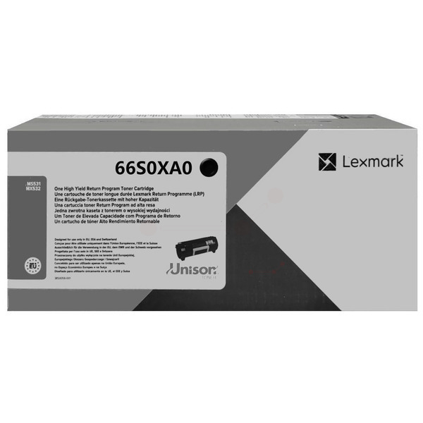 Lexmark 66S0XA0 Toner Black