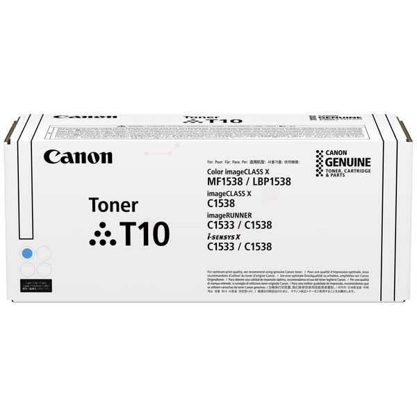 Canon 4565 C 001 T10 Toner Cyan