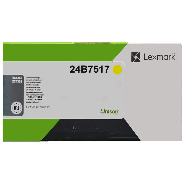 Lexmark 24 B 7517 Toner Yellow
