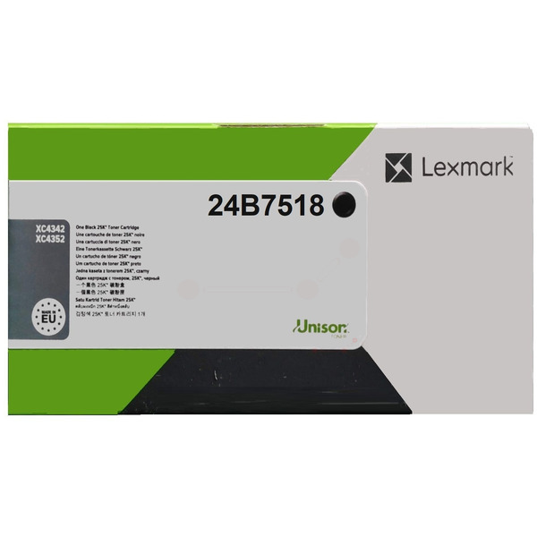 Lexmark 24 B 7518 Toner Black