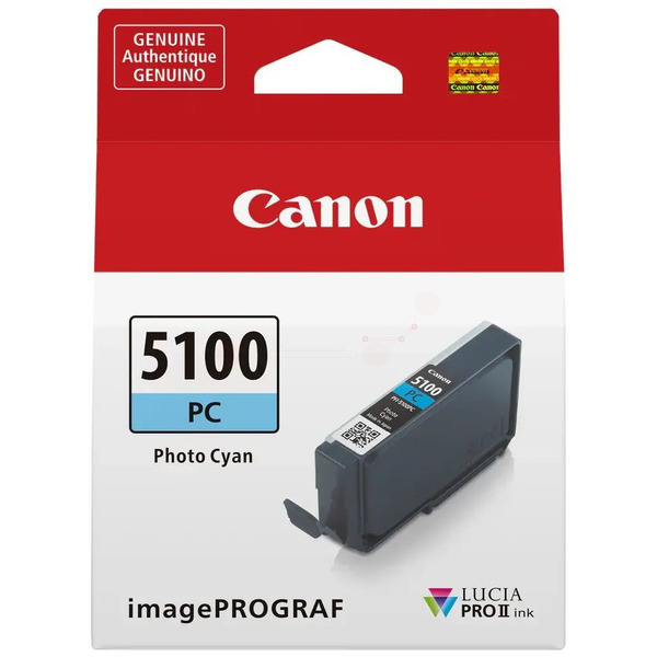 Canon 6956 C 001 PFI-5100 PC Tinte Photo Cyan