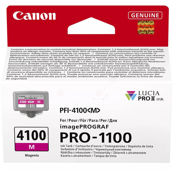 Canon 6779 C 001 PFI-4100 M Tinte Magenta