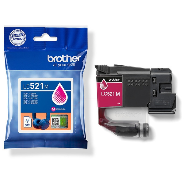 Brother LC-521 M Tinte Magenta