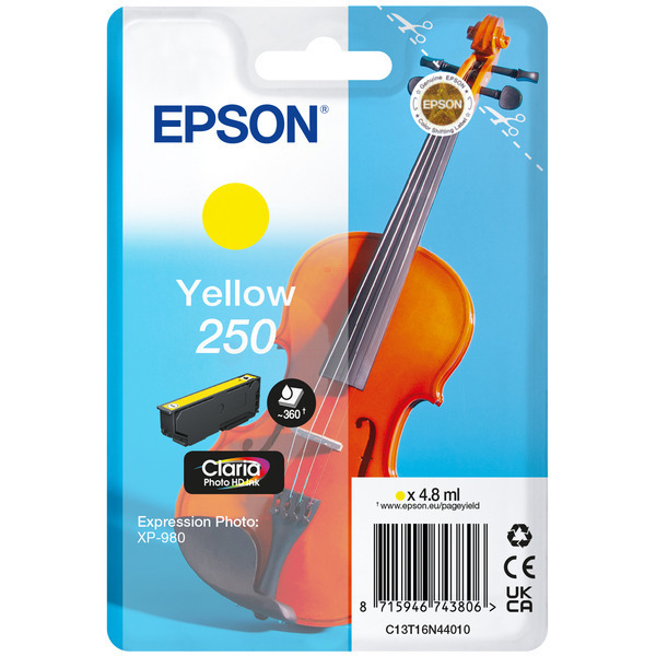 Epson C 13 T 16N44010 250 Tinte Yellow