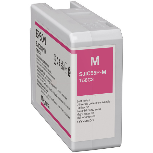 Epson C 13 T 58C340 SJI-C-55-M Tinte Magenta