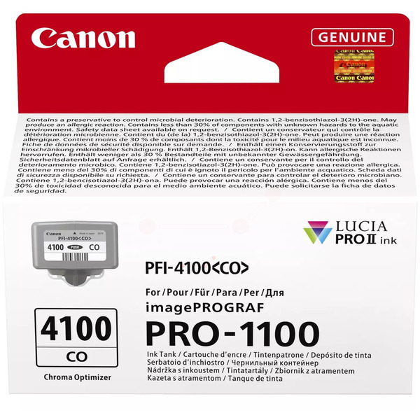 Canon 6787 C 001 PFI-4100 CO Tinte Transparent