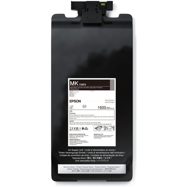 Epson C 13 T 56F800 T56F8 Tinte Matte Black