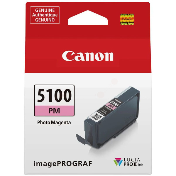 Canon 6957 C 001 PFI-5100 PM Tinte Photo Magenta