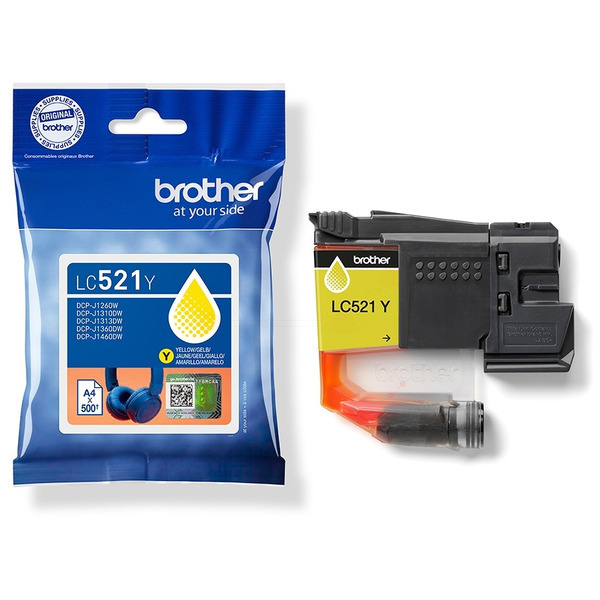 Brother LC-521 Y Tinte Yellow