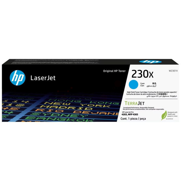HP W 2301 X 230X Toner Cyan