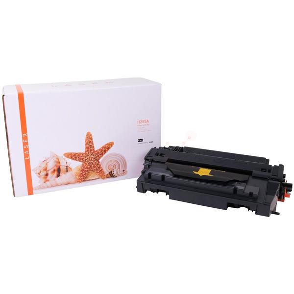 Premium Toner Kompatibel zu CANON, HP 55A, CE255A, CRG-724 Black