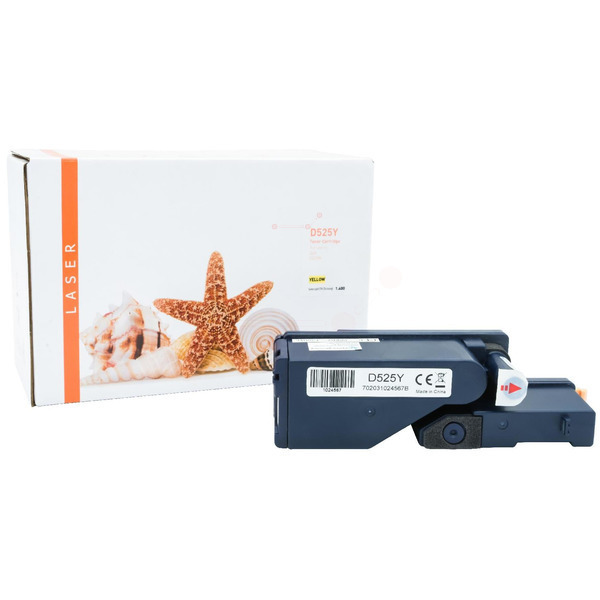 Premium Toner Kompatibel zu DELL 593-BBLV, MWR7R Yellow