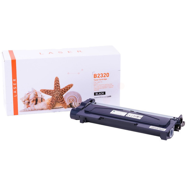 Premium Toner Kompatibel zu BROTHER TN-2320, TN-2375, RU Black