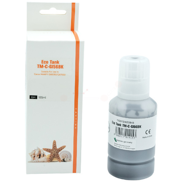 Premium Tinte Kompatibel zu CANON 4412C001, GI-56BK Black