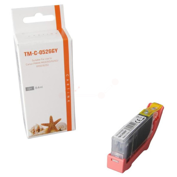 Premium Tinte Kompatibel zu CANON 4544B001, CLI-526GY Gray