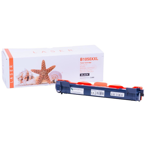 Premium Toner Kompatibel zu BROTHER TN-1050 Black XL