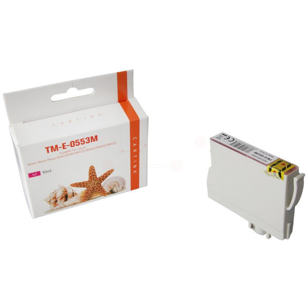 Premium Tinte Kompatibel zu EPSON C13T05534010, T0553 Magenta