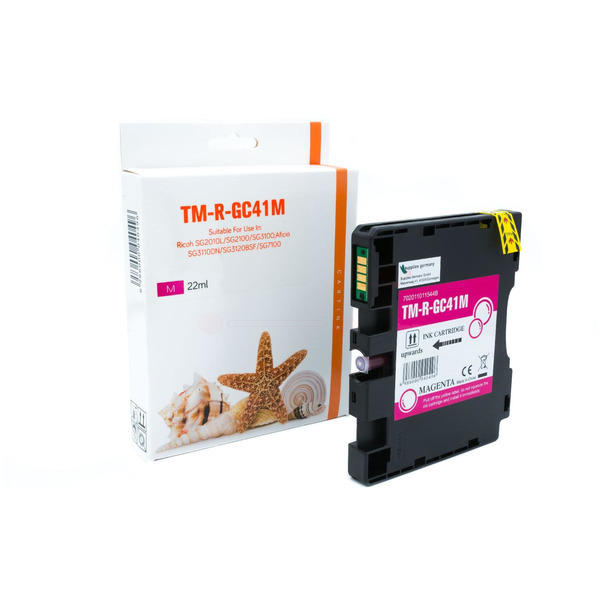 Premium Tinte Kompatibel zu RICOH 405763, GC-41M Magenta