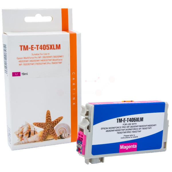 Premium Tinte Kompatibel zu EPSON 405XL, C13T05H34010 Magenta