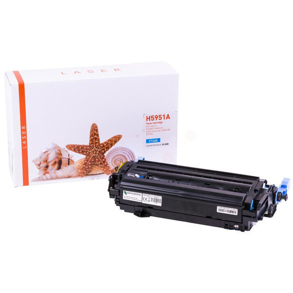 Premium Toner Kompatibel zu HP 643A, Q5951A Cyan