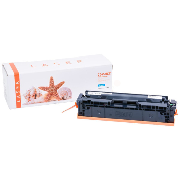 Premium Toner Kompatibel zu CANON 045H, 1245C002, 045HC Cyan