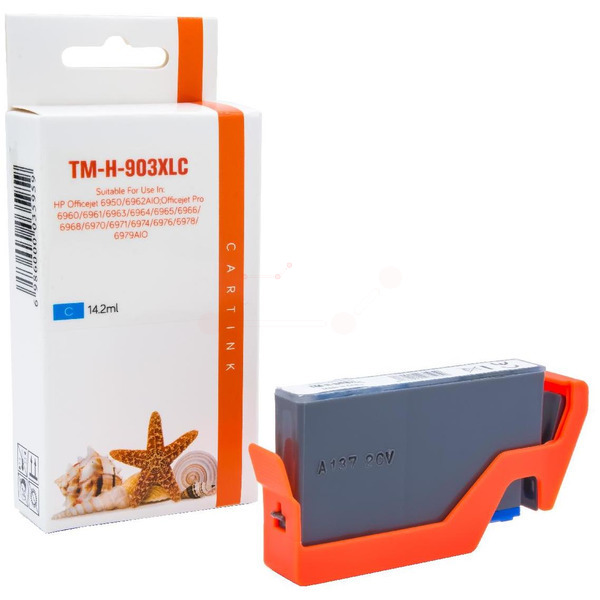 Premium Tinte Kompatibel zu HP 903XL, T6M03AE Cyan