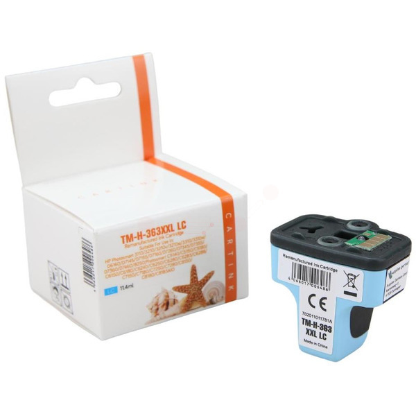 Premium Tinte Kompatibel zu HP 363363, C8774EE Photo Cyan