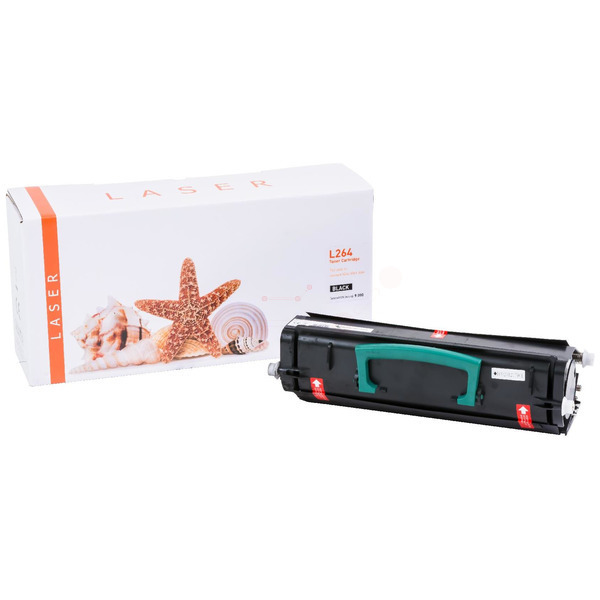 Premium Toner Kompatibel zu LEXMARK X264H11G Black