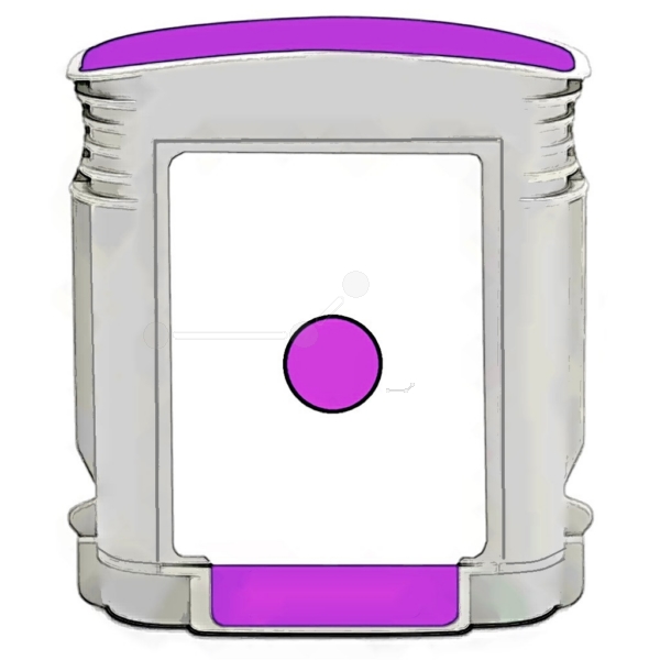 Premium Tinte Kompatibel zu HP 8282, C4912A Magenta