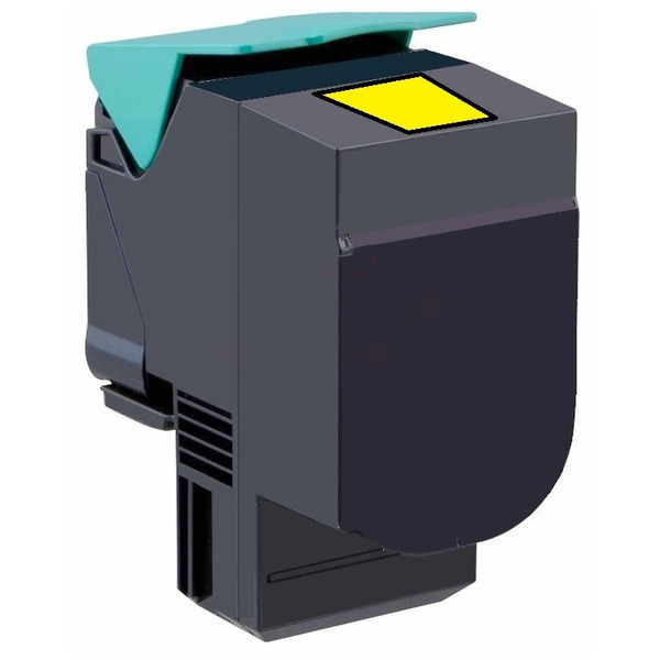 Premium Toner Kompatibel zu LEXMARK C544X1YG Yellow